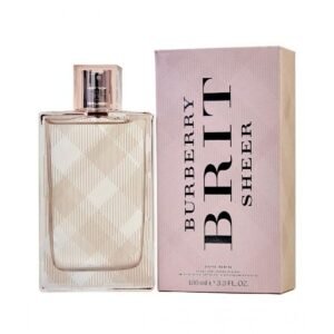 Burberry Brit Sheer Eau De Toilette For Women 100ml