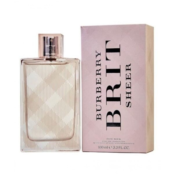 Burberry Brit Sheer Eau De Toilette For Women 100ml